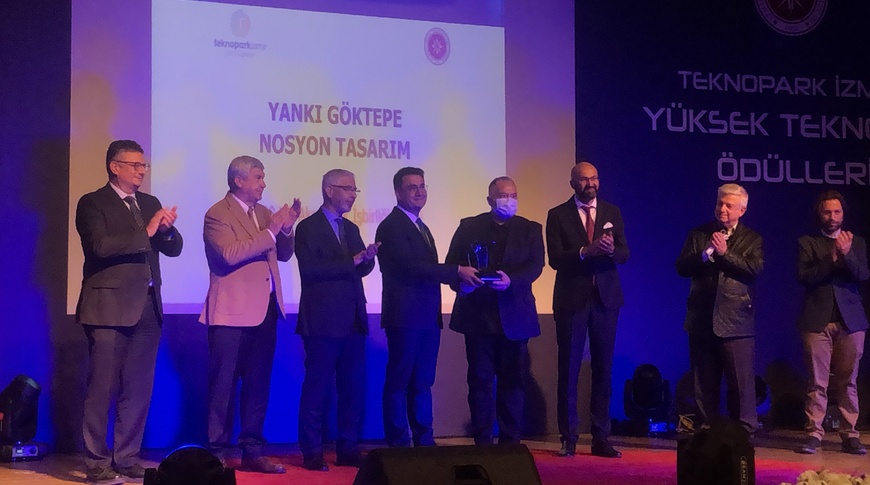 We received the Technopark Izmir 'High Technology Award'.